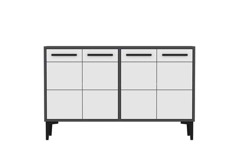 Stria Tv-bänk 120 cm - Antracit/Vit - Möbler - Tv möbel & mediamöbel - TV bänk & mediabänk