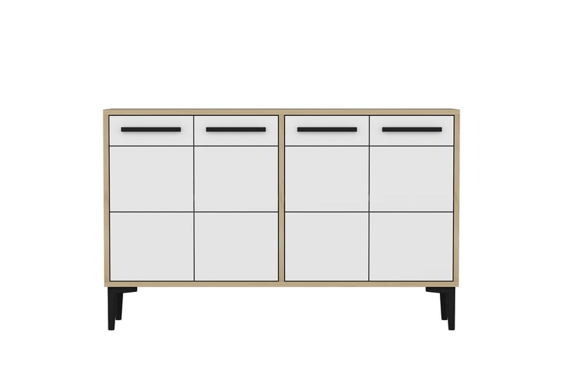 Stria Tv-bänk 120 cm - Ek/Vit - Möbler - Tv möbel & mediamöbel - TV bänk & mediabänk