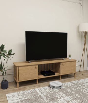 Sunira TV-bänk 180 cm - Ek - Möbler - Tv möbel & mediamöbel - TV bänk & mediabänk