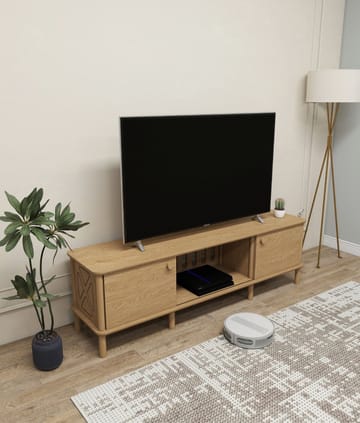 Sunira TV-bänk 180 cm - Ek - Möbler - Tv möbel & mediamöbel - TV bänk & mediabänk