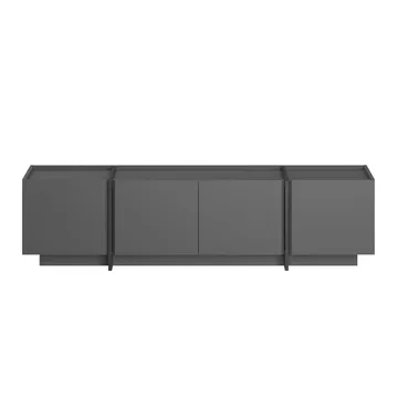 Sylvenn TV-bänk 180 cm - Antracit/Svart - Möbler - Tv möbel & mediamöbel - TV bänk & mediabänk