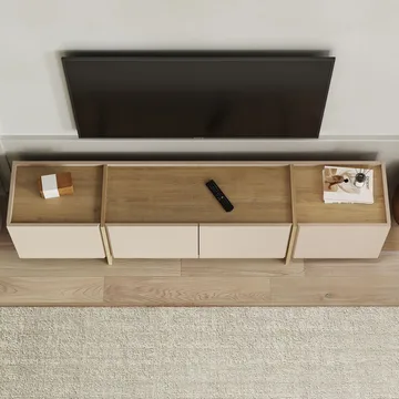 Sylvenn Tv-bänk 180 cm - Safir Ek - Möbler - Tv möbel & mediamöbel - TV bänk & mediabänk