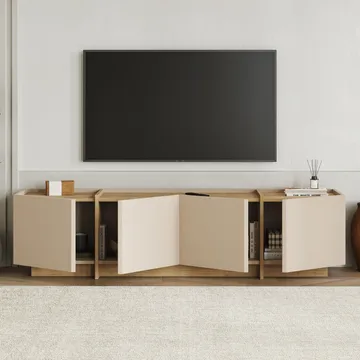 Sylvenn Tv-bänk 180 cm - Safir Ek - Möbler - Tv möbel & mediamöbel - TV bänk & mediabänk
