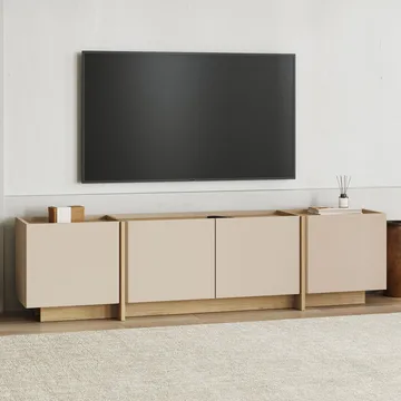 Sylvenn Tv-bänk 180 cm - Safir Ek - Möbler - Tv möbel & mediamöbel - TV bänk & mediabänk