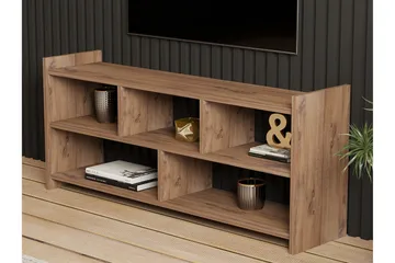 Taharoa Tv-bänk 120 cm - Brun - Möbler - Tv m öbel & mediamöbel - TV bänk & mediabänk