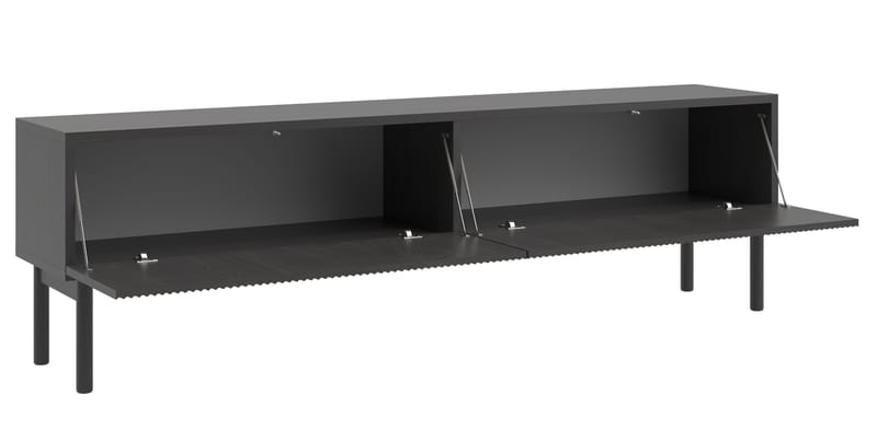 Takayo Tv-bänk 176 cm - Svart - Möbler - Tv möbel & mediamöbel - TV bänk & mediabänk