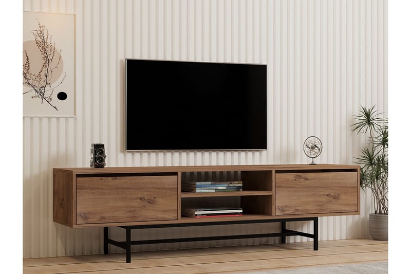 Tauber Tv-bänk 180 cm - Brun - Möbler - Tv möbel & mediamöbel - TV bänk & mediabänk