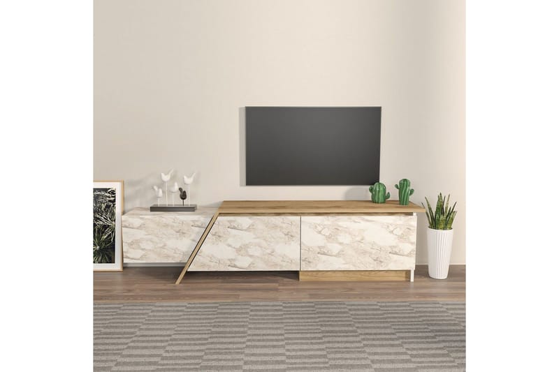 Tavros Tv-bänk 180 cm - Ek - Möbler - Tv möbel & mediamöbel - TV bänk & mediabänk