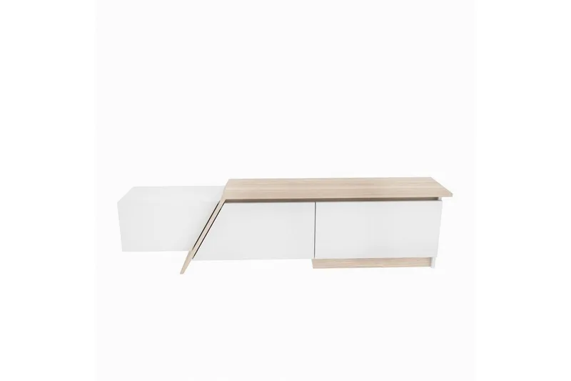 Tavros Tv-bänk 180 cm - Vit - Möbler - Tv möbel & mediamöbel - TV bänk & mediabänk