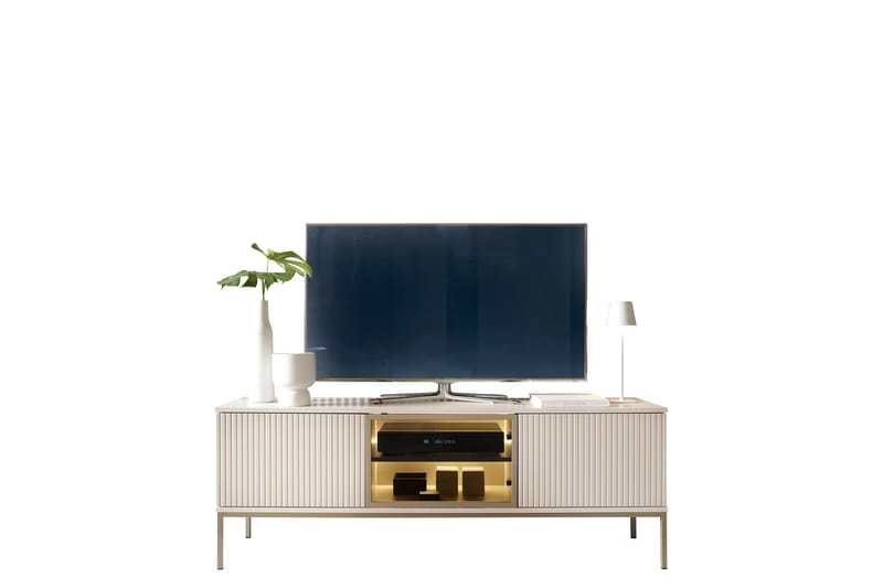 Tenorio Tv-bänk 154 cm, Beige