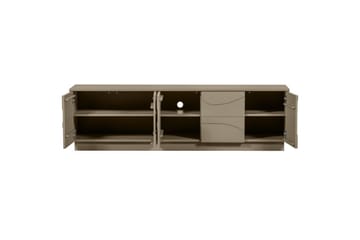 Teo Golvstående TV-bänk 180 cm med Förvaring i Målat Trä - Beige - Möbler - Tv möbel & mediamöbel - TV bänk & mediabänk