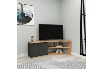 Termera Tv-bänk 135 cm - Brun/Antracit - Möbler - Tv möbel & mediamöbel - TV b änk & mediabänk
