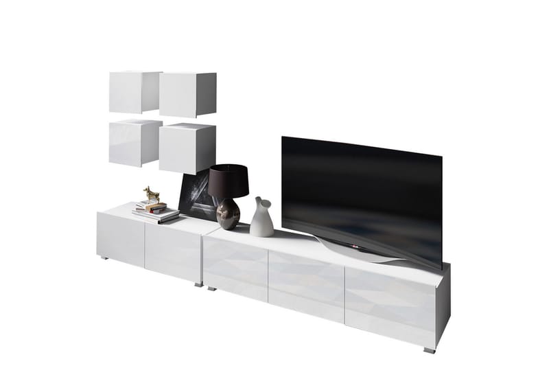 Tessan Tv-möbelset - Vit - Möbler - Tv möbel & mediamöbel - TV-möbelset