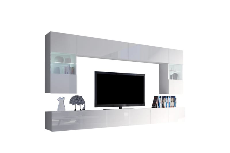 Tessan Tv-möbelset - Vit - Möbler - Tv möbel & mediamöbel - TV-möbelset