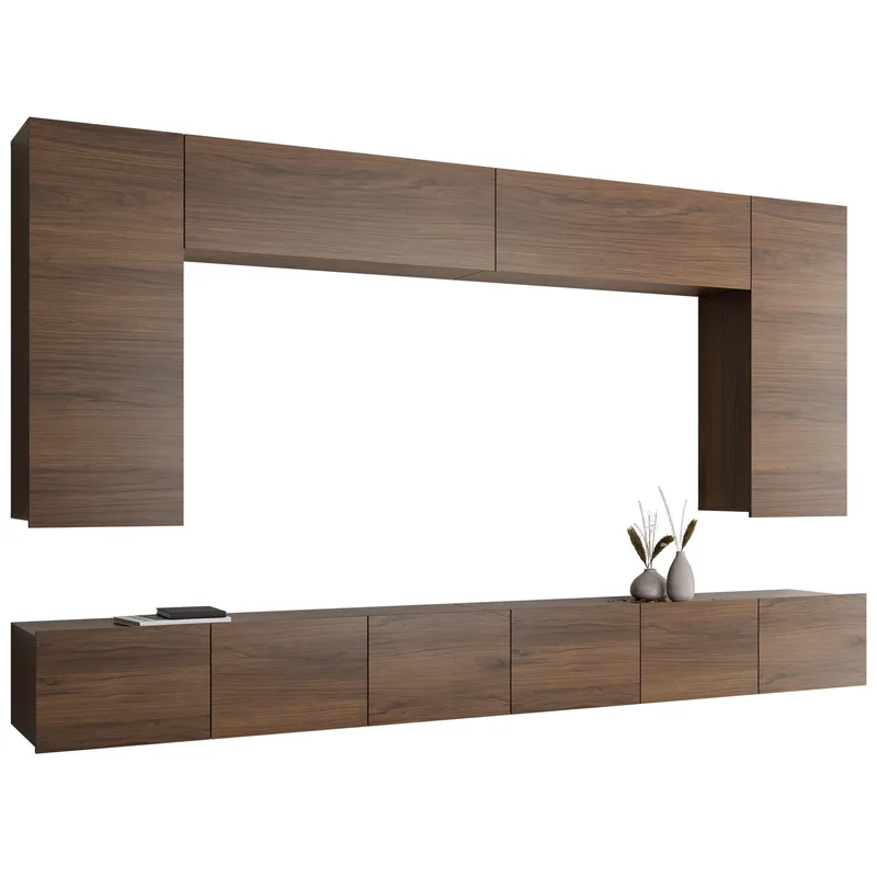 Tessan Tv väggenhet, brun