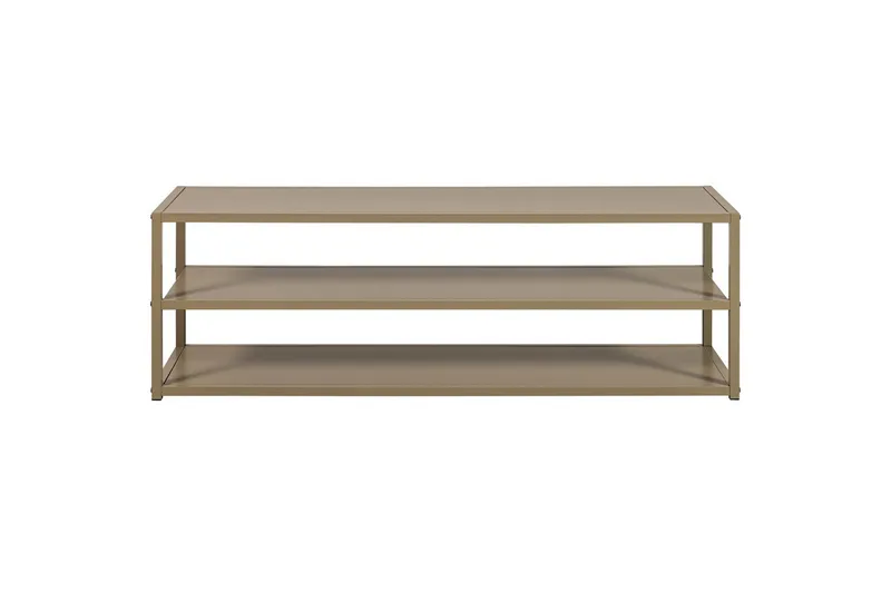 Teun Golvstående TV-bänk 120 cm i Metall - Beige - Möbler - Tv möbel & mediamöbel - TV bänk & mediabänk