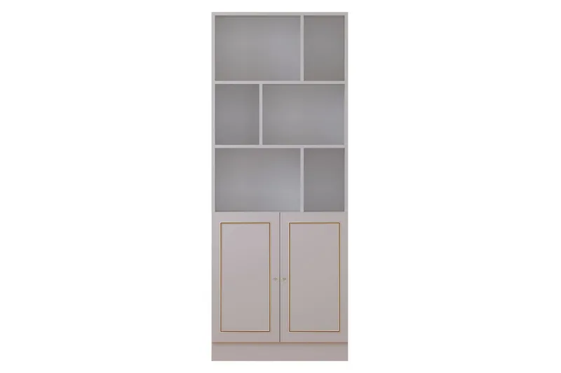 Thyrel Bokhylla 70 cm i Målat Trä, Vit