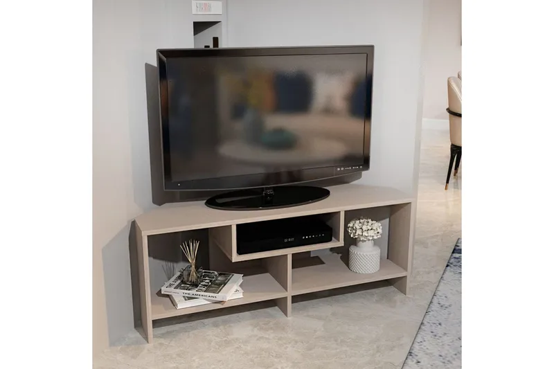 Torlin Tv-bänk 120 cm - Beige - Möbler - Tv möbel & mediamöbel - TV bänk & mediabänk