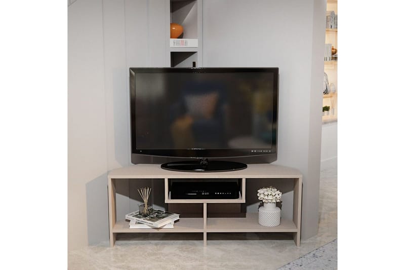 Torlin Tv-bänk 120 cm - Beige - Möbler - Tv möbel & mediamöbel - TV bänk & mediabänk
