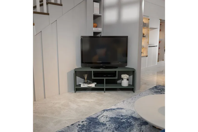 Torlin Tv-bänk 120 cm - Grön - Möbler - Tv möbel & mediamöbel - TV bänk & mediabänk