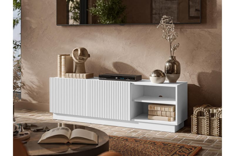 Torvalen Tv-bänk 150 cm - Vit - Möbler - Tv möbel & mediamöbel - TV bänk & mediabänk