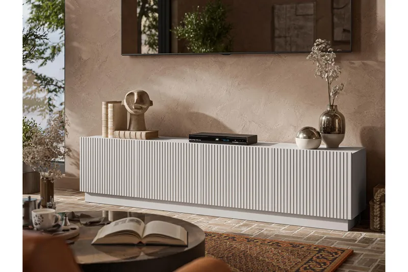 Torvalen Tv-bänk 200 cm - Beige - Möbler - Tv möbel & mediamöbel - TV bänk & mediabänk