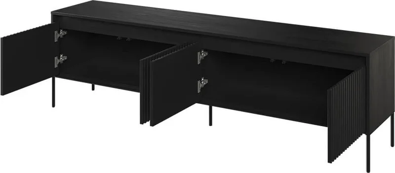 Trend TV-bänk B193 cm - Svart - svart - Möbler - Tv möbel & mediamöbel - TV bänk & mediabänk