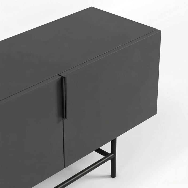 Truvia TV-bänk 200x55x35 cm - Antracit/Svart - Möbler - Tv möbel & mediamöbel - TV bänk & mediabänk