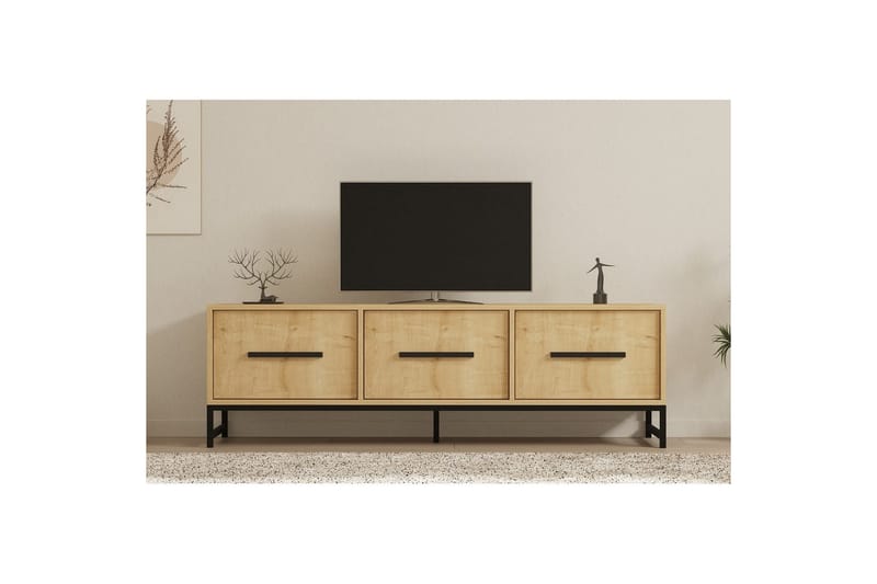 Tukums Tv-bänk 160 cm - Natural - Möbler - Tv möbel & mediamöbel - TV bänk & mediabänk
