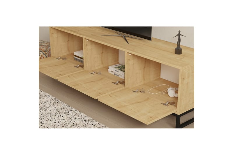 Tukums Tv-bänk 160 cm - Natural - Möbler - Tv möbel & mediamöbel - TV bänk & mediabänk