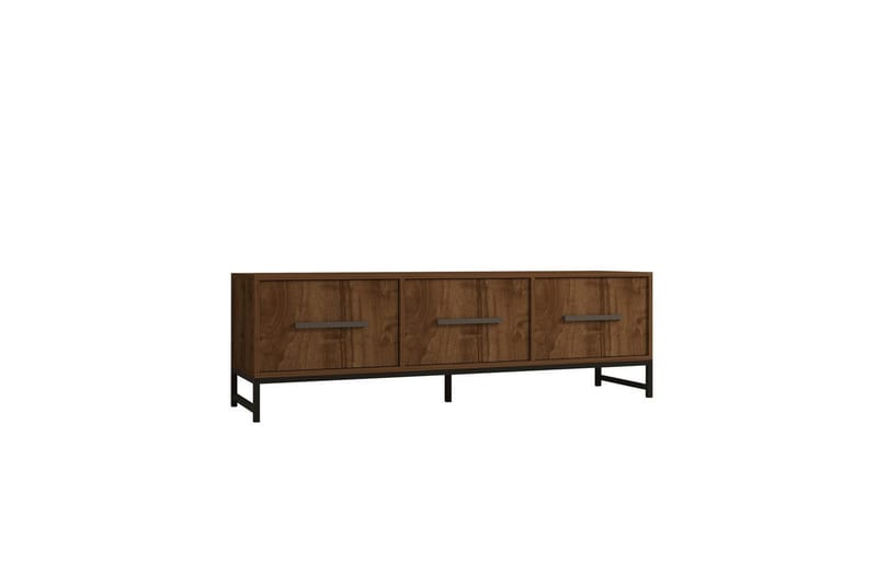 Tukums Tv-bänk 160 cm - Rödfärgat trä - Möbler - Tv möbel & mediamöbel - TV bänk & mediabänk