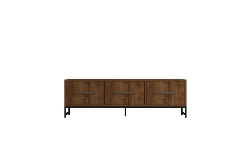 Tukums Tv-bänk 160 cm - Rödfärgat trä - Möbler - Tv möbel & mediamöbel - TV bänk & mediabänk