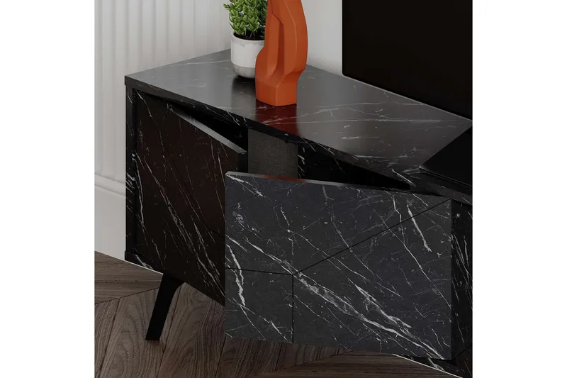 Tv-bänk & mediabänk Dune Tv-bänk 180 cm Beige Beige - Möbler - Tv möbel & mediamöbel - TV bänk & mediabänk