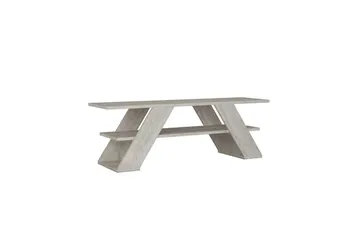 Tv-bänk & mediabänk Homitis TV-bänk Janesh Antracit,Vit