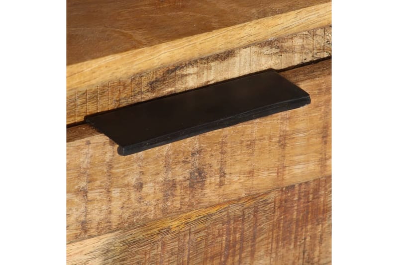 TV-bänk 110x30x40 cm grovt mangoträ - Brun - Möbler - Tv möbel & mediamöbel - TV bänk & mediabänk