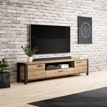 Tv-bänk Aktiv 2 dörrar 1 låda - 210 cm - Möbler - Tv möbel & mediamöbel - TV bänk & mediabänk