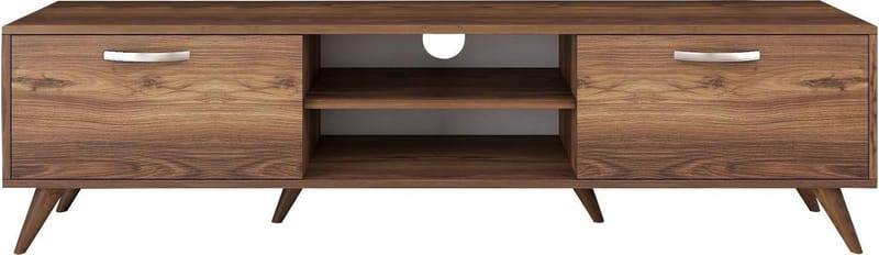 TV-bänk Anon 180 cm - Mörk valnöt - Möbler - Tv möbel & mediamöbel - TV bänk & mediabänk