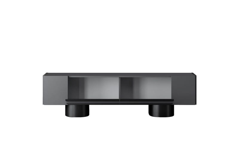 TV-bänk Antracit / Svart - Antracit / Svart - Möbler - Tv möbel & mediamöbel - TV bänk & mediabänk