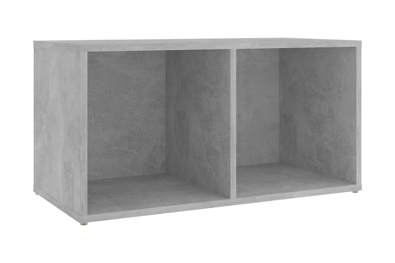 TV-bänk betonggrå 72x35x36,5 cm spånskiva - Grå - Möbler - Tv möbel & mediamöbel - TV bänk & mediabänk