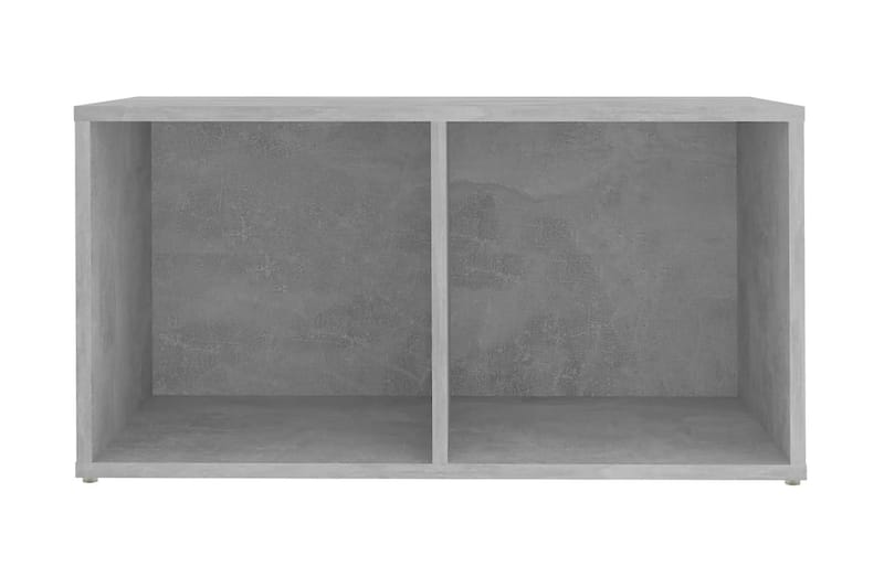 TV-bänk betonggrå 72x35x36,5 cm spånskiva - Grå - Möbler - Tv möbel & mediamöbel - TV bänk & mediabänk