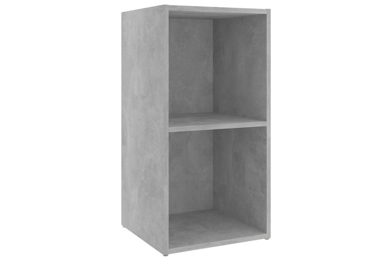 TV-bänk betonggrå 72x35x36,5 cm spånskiva - Grå - Möbler - Tv möbel & mediamöbel - TV bänk & mediabänk