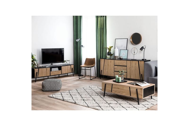 TV-bänk Blackpool - Möbler - Tv möbel & mediamöbel - TV bänk & mediabänk