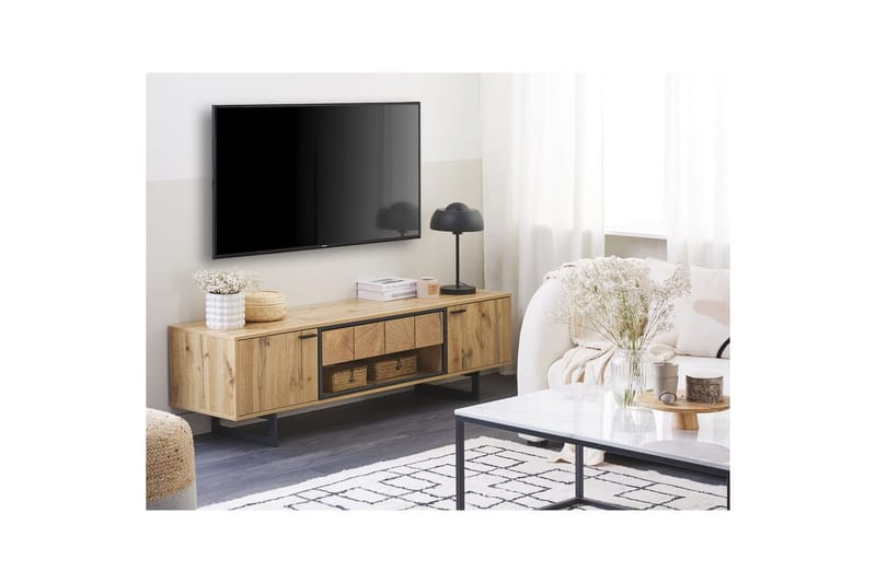 TV-bänk Boiso - Möbler - Tv möbel & mediamöbel - TV bänk & mediabänk