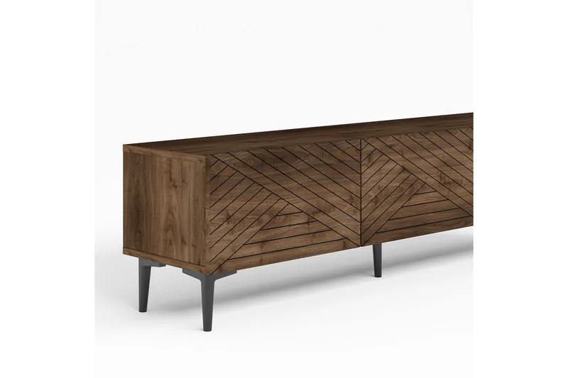 TV-bänk Botswana Valnöt - Valnöt - Möbler - Tv möbel & mediamöbel - TV bänk & mediabänk