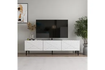 TV-bänk Botswana Vit - Vit - Möbler - Tv möbel & mediamöbel - TV bänk & mediabänk