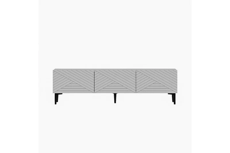 TV-bänk Botswana Vit - Vit - Möbler - Tv möbel & mediamöbel - TV bänk & mediabänk