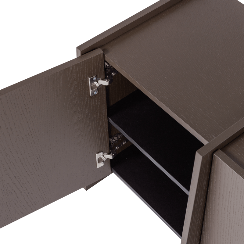 Tv-bänk Brock 102 cm - Mellanbrun - Möbler - Tv möbel & mediamöbel - TV skåp