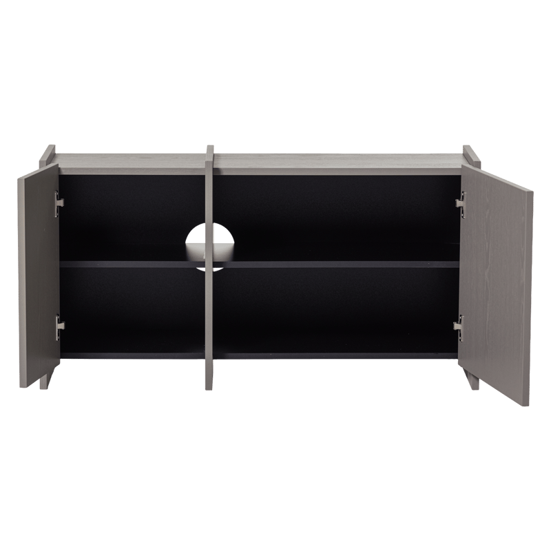 Tv-bänk Brock 102 cm - Varmgrå - Möbler - Tv möbel & mediamöbel - TV bänk & mediabänk