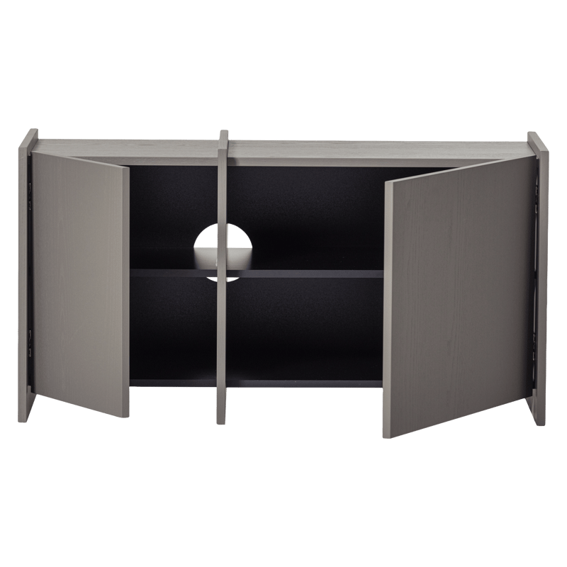 Tv-bänk Brock 102 cm - Varmgrå - Möbler - Tv möbel & mediamöbel - TV bänk & mediabänk