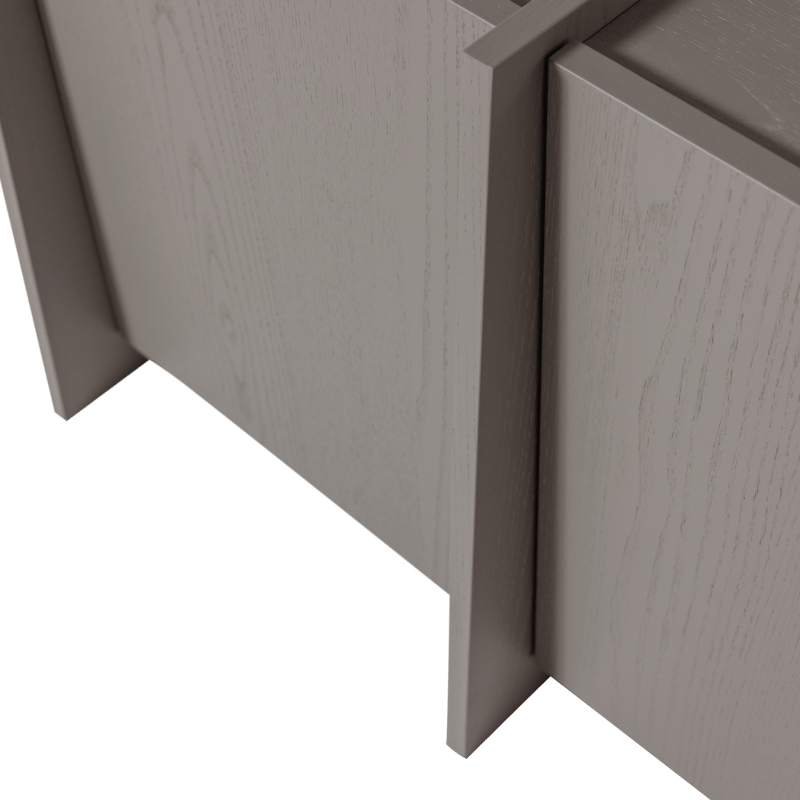Tv-bänk Brock 102 cm - Varmgrå - Möbler - Tv möbel & mediamöbel - TV bänk & mediabänk